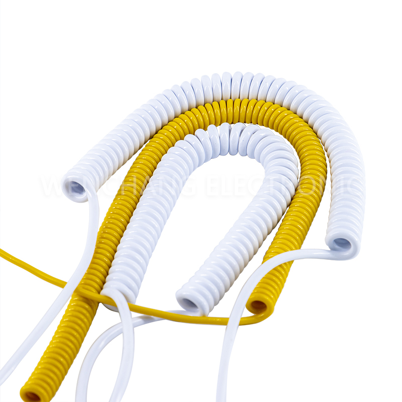 PURTPUPVC  spiral cable coiled cable